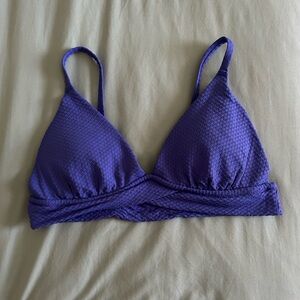 Aerie Indigo Bikini Top